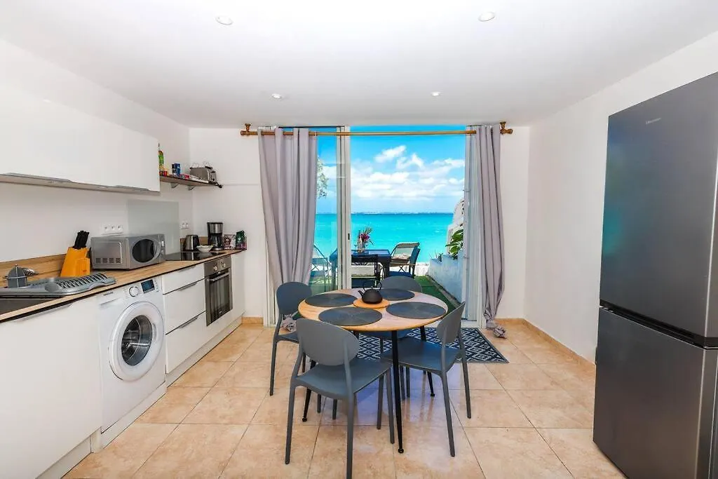 Watalibi - Beachfront Apartment Grand-Case  Grand Case